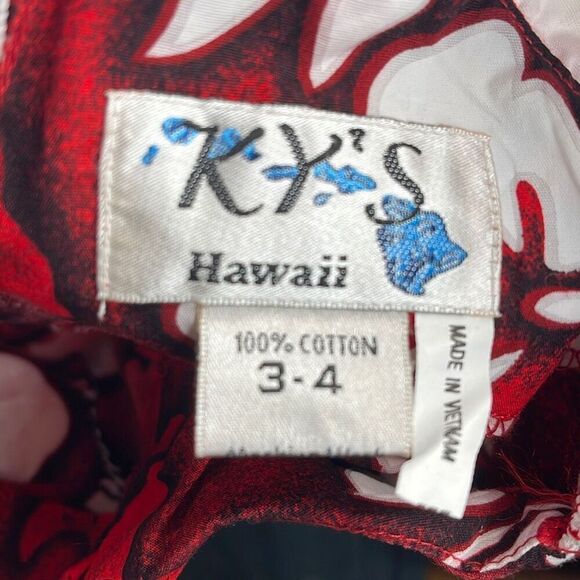 KY’S Hawaii size 3-4 100% cotton sundress. - Picture 3 of 8
